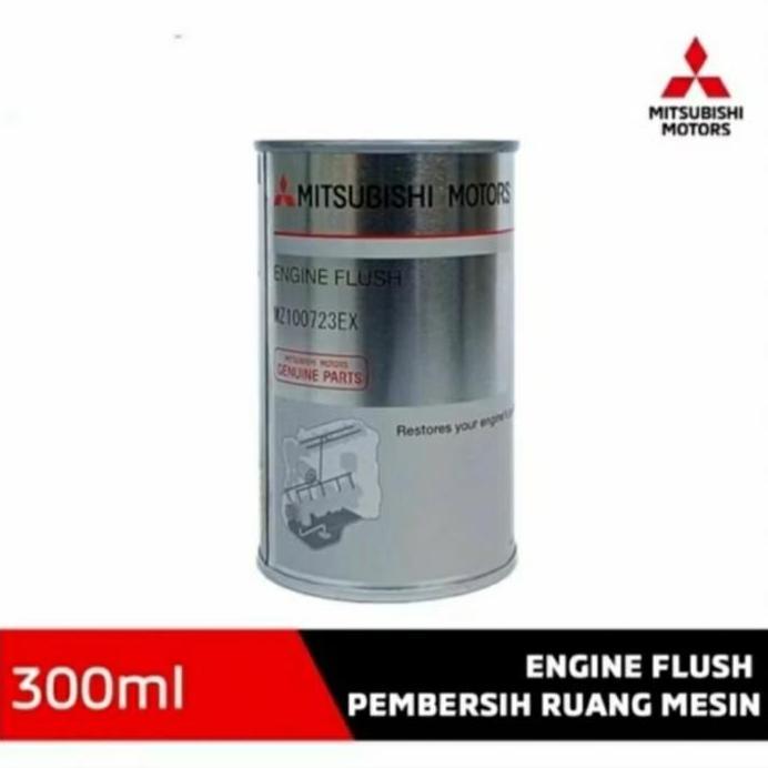 Ready Engine Flush Mitsubishi Original - Cairan Pembilas Penguras Oli Mesin Bensin/Diesel 300 Mili