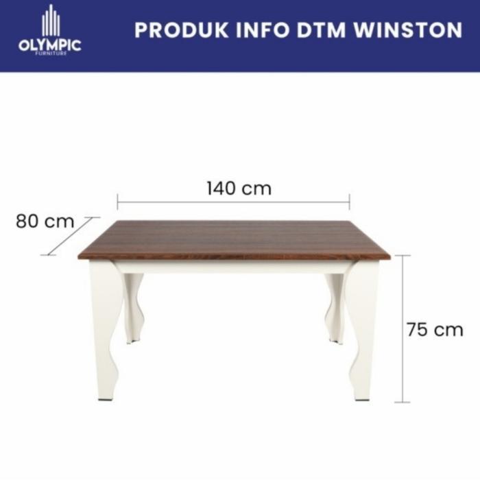 Meja makan DTM winston Olympic