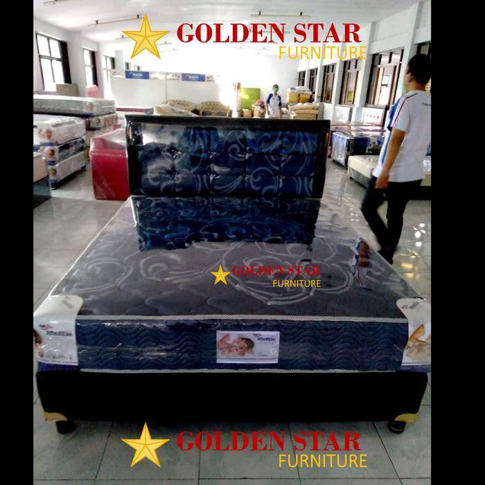 SET kasur Spring bed American pillo 160/180 160x200 180x200 springbed