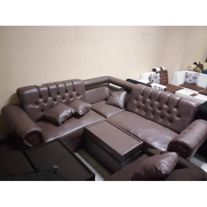 sofa l minimalis murah sofa l bahan kulit oscar