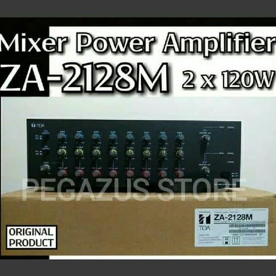 HARGA DISC - Mixer Amplifier Amply TOA ZA2128MW ZA2128M ZA-2128MW ZA 2128 M ZA2128
