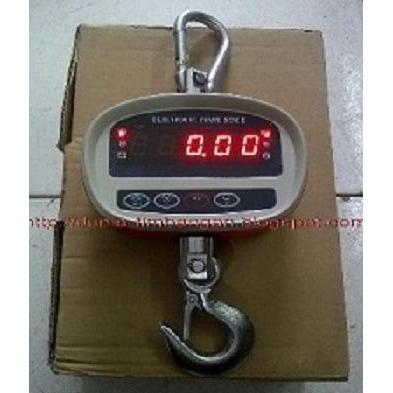 Timbangan Gantung Digital 150 Kg Atau 300 Kg Power Batre A2