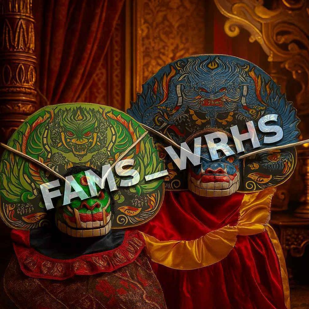 Barongan Anak Ukuran Tanggung Barongan Spons Devil Barongan Biru Dan Hijau Barongan Murah Fm -15