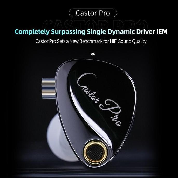 KZ CASTOR PRO Dual DD In Ear Metal Earphone