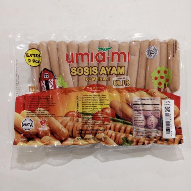 Terlaris UMIAMI sosis ayam isi 60s 1kg
