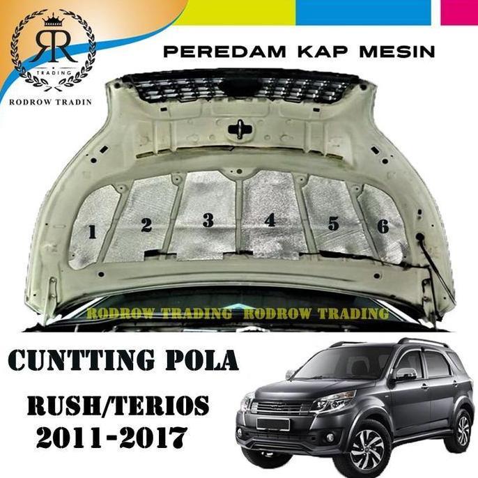 Peredam Panas Kap Peredam Panas Kap Mesin Mobil Terios 2011-2017 /