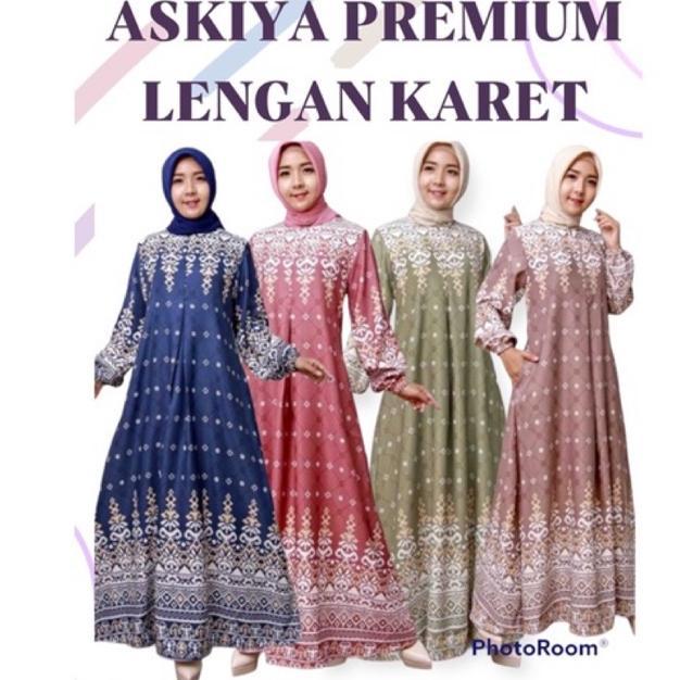 DISKON PAKET 100 ribu isi 3 gamis selena premium lengan kerut