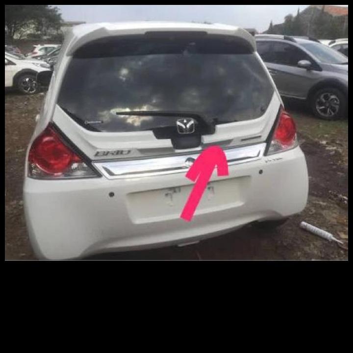 TERBARU DUCKTAIL / TRUNKLID / LIST PINTU BELAKANG OEM HONDA BRIO 