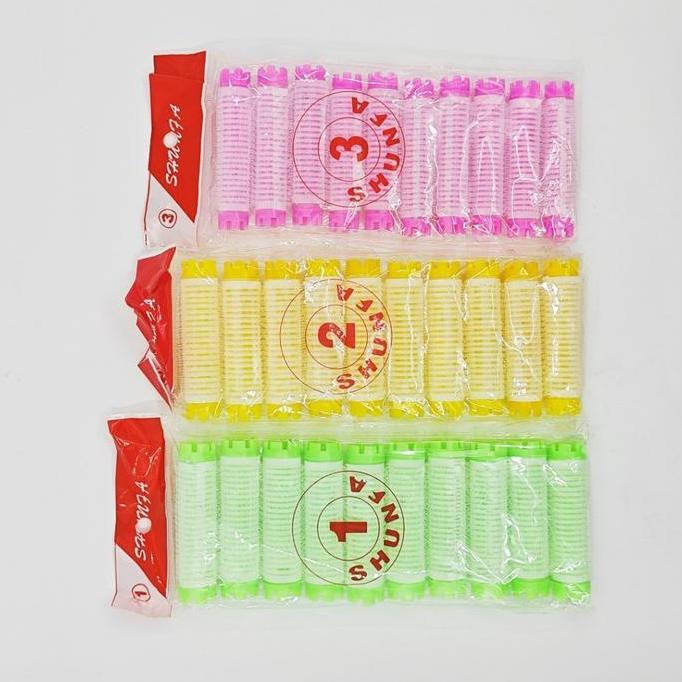 SWASAGARA 10pcs Roll Keriting Akar Root Perm Roll Salon Rol Korean Perm