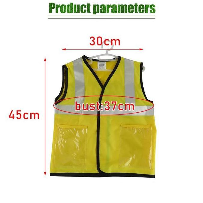 SWASAGARA Baju Rompi Kontraktor Proyek Anak Unik Kostum Pekerja Bangunan Anak Baju Enginering Contst