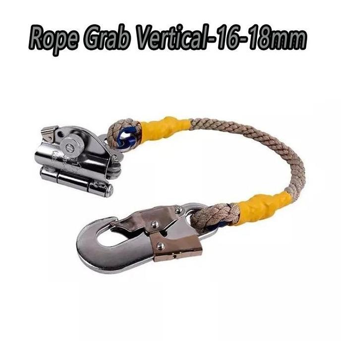 SWASAGARA Rope Grab Vertical Fall Arrester Alat Panjat Tebing Alat Penahan Jatuh Rope Lanyard Auto S
