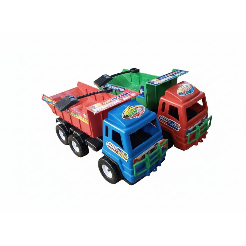 DISKON Mainan Anak Truk Pengangkut Pasir Plastik Jumbo