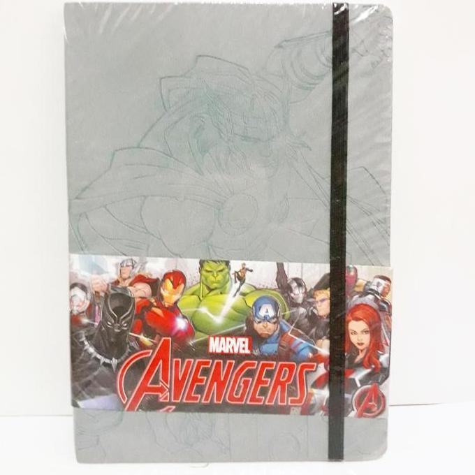 LIMITED MARVEL x MINISO PU Memo Book / Buku Catatan Thor Avengers
