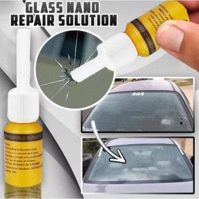 GAIZINPO Quazar Lem Kaca Mobil Retak Tanpa Bekas penghilang retak kaca mobil lem kaca pecah tanpa be