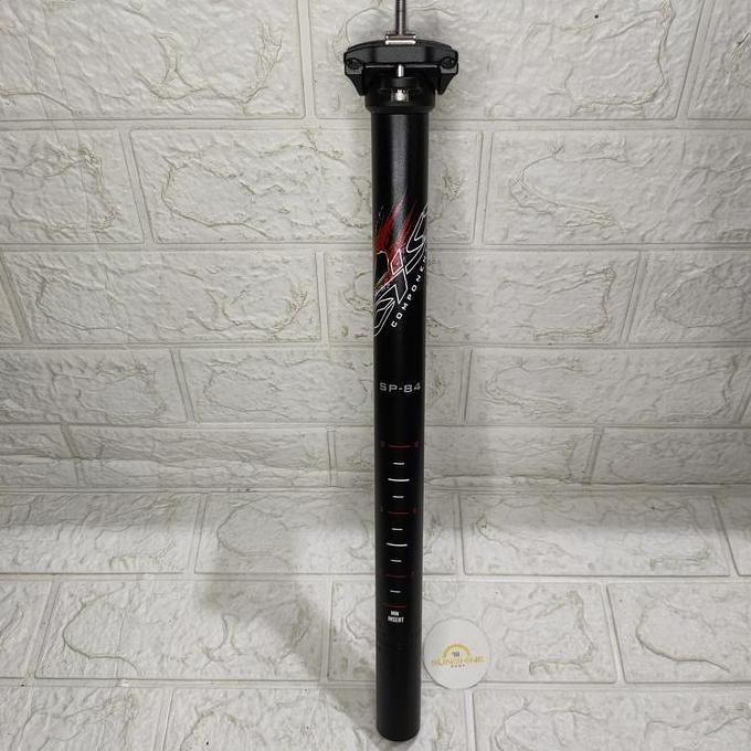 Seatpost Saddle 28.6 OXO Alloy Tiang Cagak Sadel Sepeda MTB Roadbike Seli Lipat Folding Bike Diamete