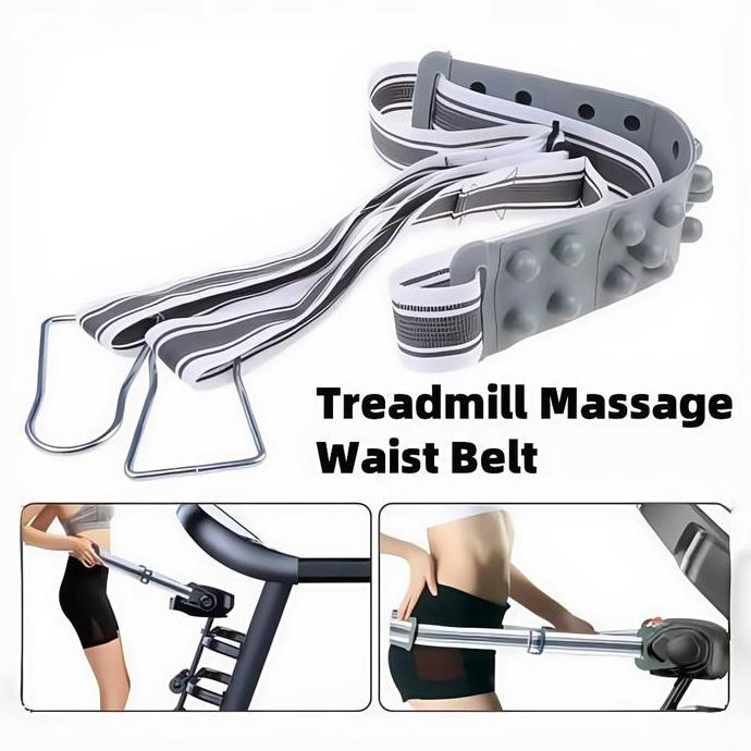 SWASAGARA Sabuk Pijat Treadmill / Treadmill Massage Waist Belt / Running Belt Treadmill Untuk Fitnes