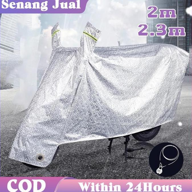 HAZTFRIOR Penutup Motor Anti Hujan Dan Panas / Cover Pelindung Motor / Sarung Penutup Sepeda Listrik