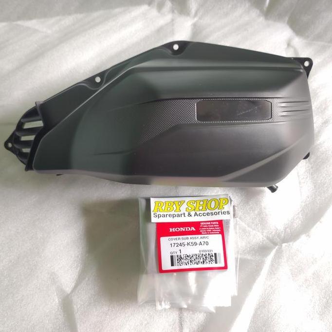 Cover Box Filter/Tutup Filter New Vario 150 2018 K59J 7245K59A70 Kualitas Terbaik Harga Termurah