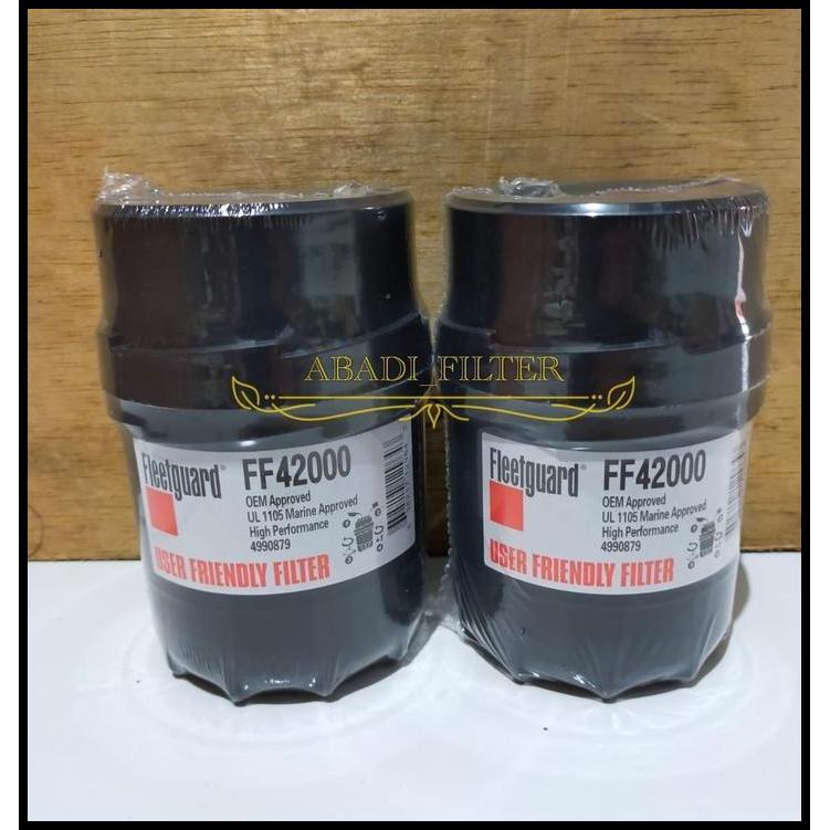 GRATIS ONGKIR FUEL FILTER FLEETGUARD / FILTER SOLAR FLEETGUARD FF42000 / FF 42000 