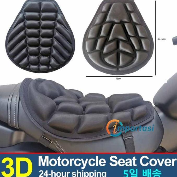 Universal Comfort Seat Cushion Gel Jok Motor 3D Bantal Alas Cover Jok