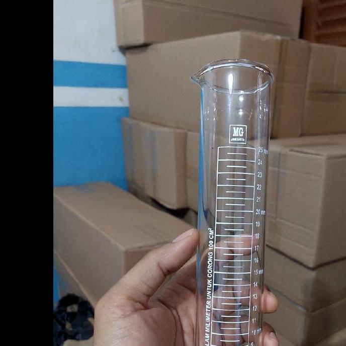 GELAS UKUR OMBROMETER 100CM UKURAN 25MM ORIGINAL DAN TERPERCAYA