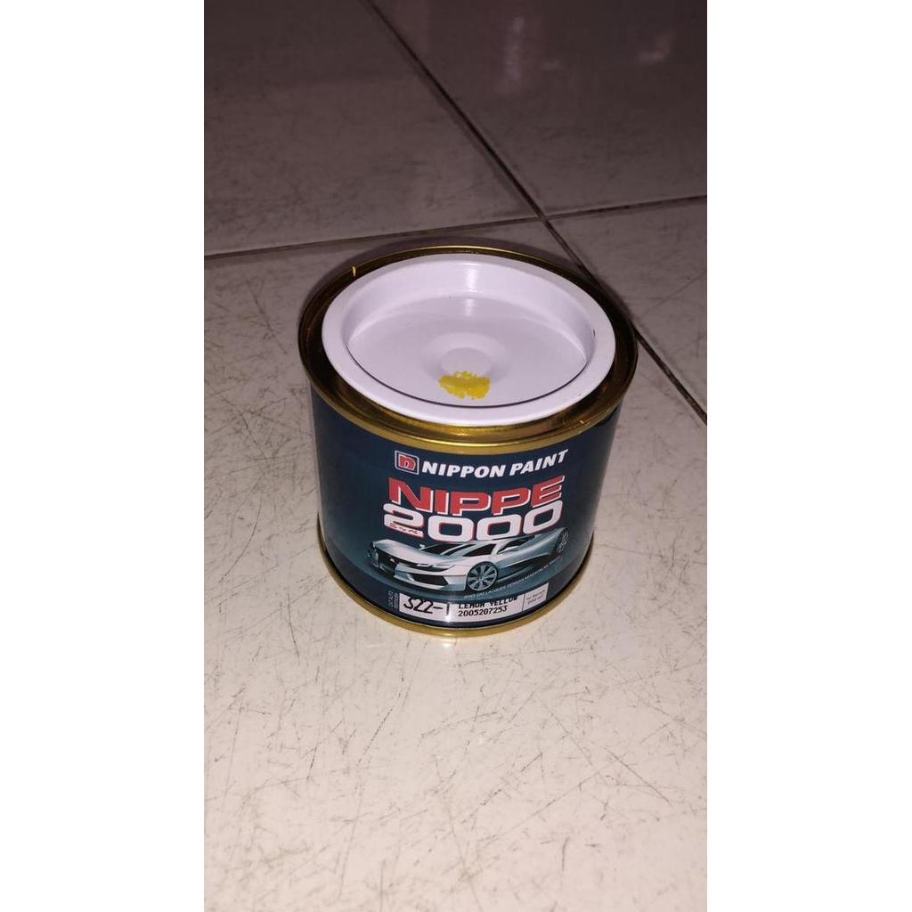 Promo NIPPE 2000 322-T LEMON YELLOW 200cc Kuning Cat Mobil Duco Mebel Pagar Diskon