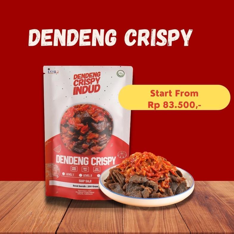 Dendeng Sapi Crispy / Kering Indud 125 Gram - 250 Gram - 500 Gram