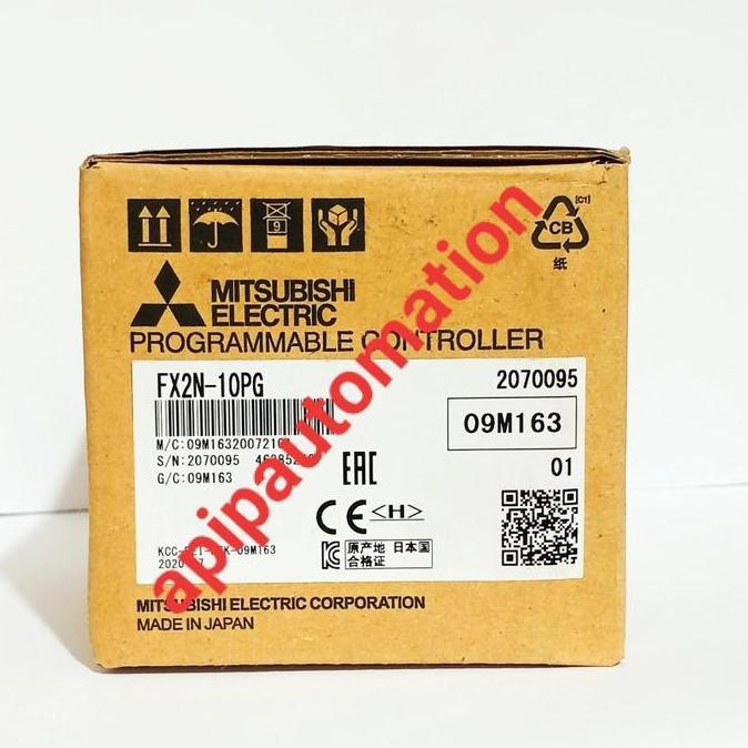 TERBARU - MITSUBISHI PLC FX2N-10PG ORIGINAL JAPAN