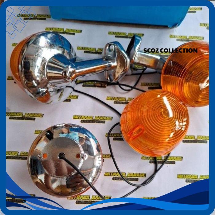 |SCOZ COLLECT| SEIN RITING SET DEPAN BELAKANG MOTOR C70 C50 C90