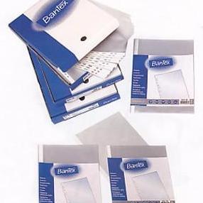 plastik pp pocket f4 isi 100 lembar merk bantex 8843 ready