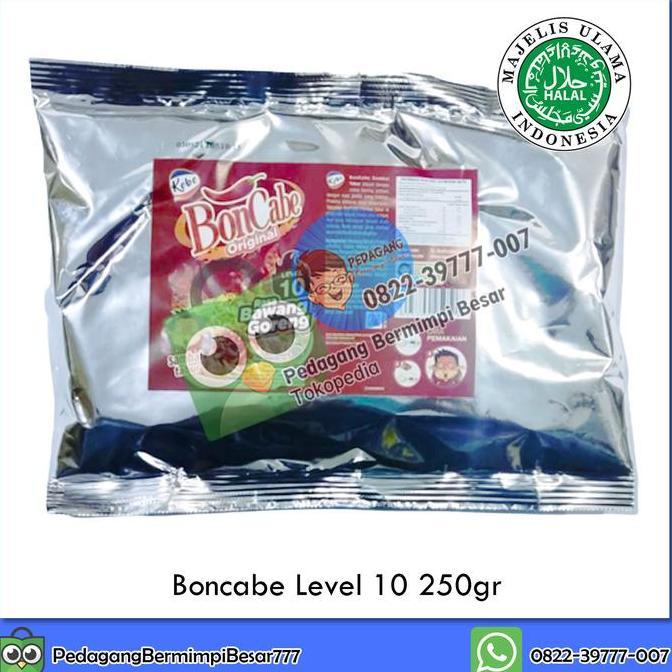 Terbaik Boncabe Level 10 250Gr | Bon Cabe | Cabe Bubuk | Cabai Bubuk Kode 990