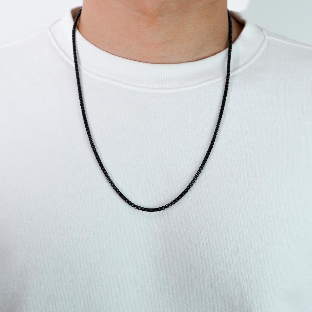 CUCI GUDANG PROJECT NINETYSEVEN - Ace Necklace - Kalung Titanium Pria Wanita Anti Karat