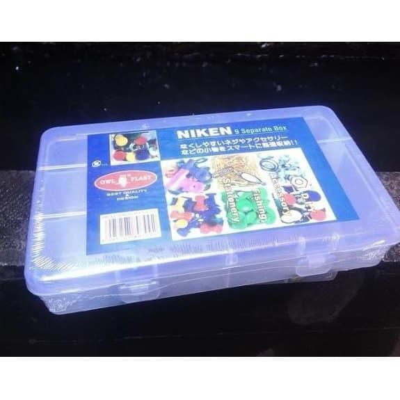NIKEN 9 SEPARATE BOX NSB324 OWL / KOTAK PERKAKAS 9 SEKAT