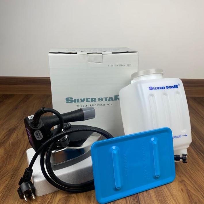 CUCI GUDANG Setrika Uap Silverstar ES300 / Gosokan Uap Silverstar ES300 (Laundry, Gantungan, Infus)