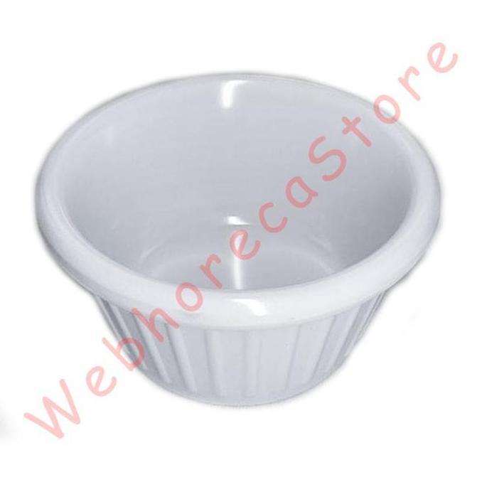Wavy Ramekin Melamine 7x3.6cm / Sloki Tempat Saus Melamin 75ml