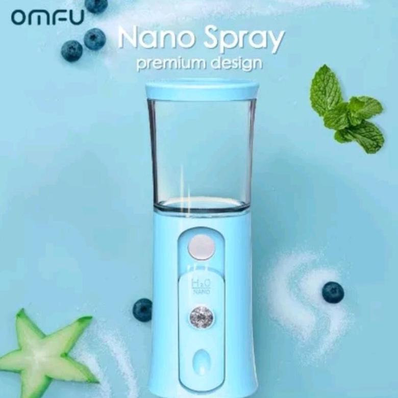 BESTPROMO OmFu Nano Spray Perawatan Wajah Mini Mist Sprayer Portable Mini Nano Spray Fs01