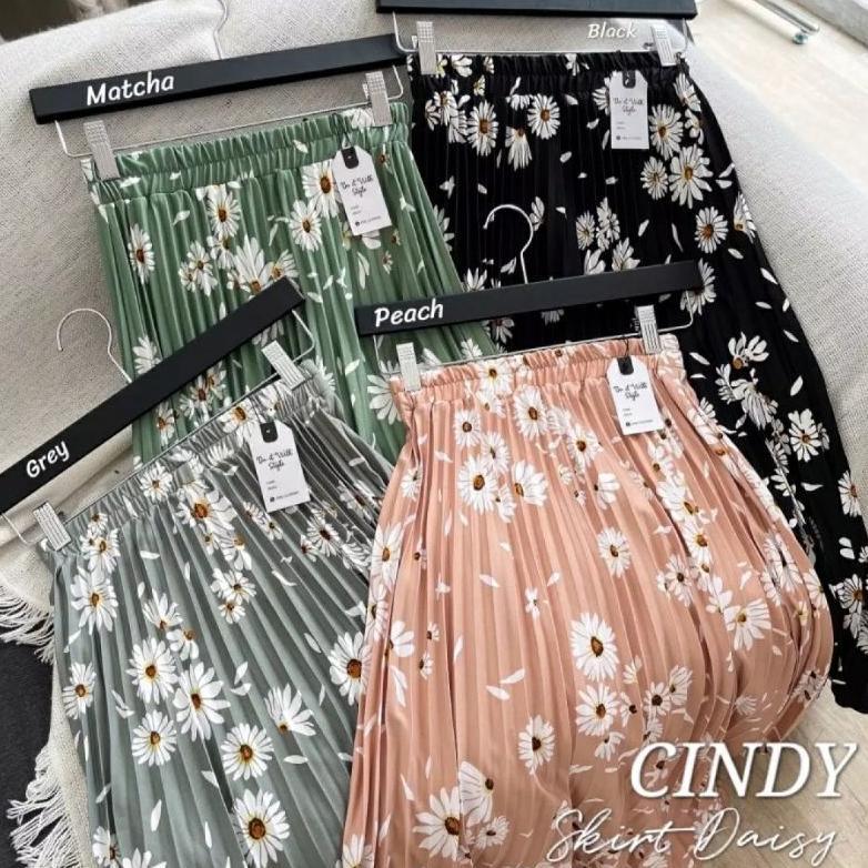 PREMIUM ROK PLISKET / ROK PLISKET MOTIF BUNGA / ROK PLISKET MOTIF PREMIUM / ROK PLISKET DAILY KEKINI