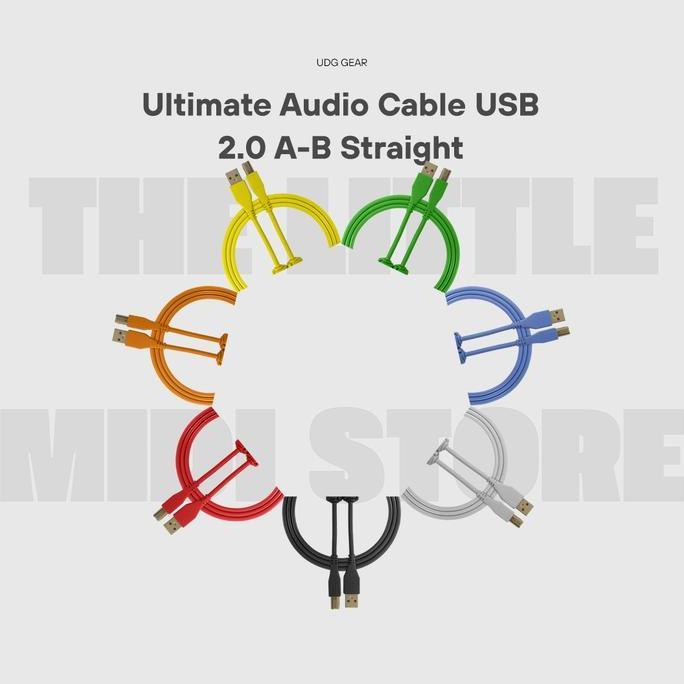 TERBARU - UDG Ultimate Audio Cable USB 2.0 A-B-Straight | Audio Cable