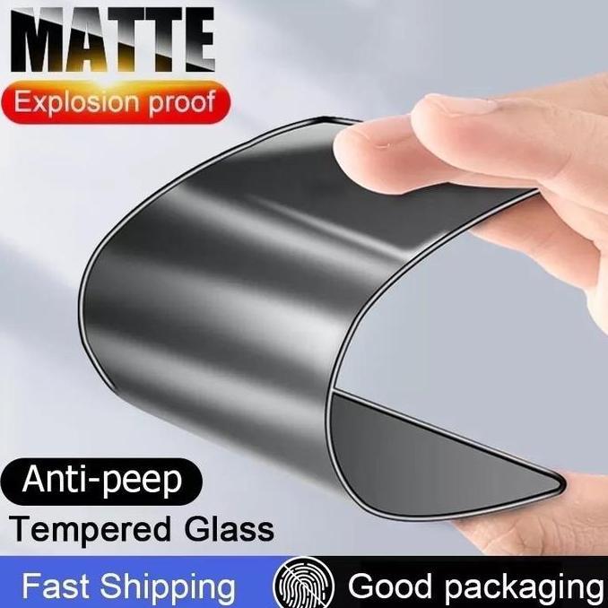Pelindung Layar Tempered Glass Keramik Matte Soft Ceramic Film Anti Spy Kompatibel Untuk Infinix Sma