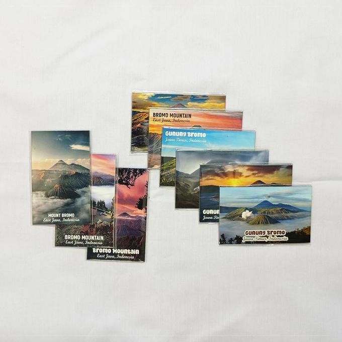 FRIDGE MAGNET SOUVENIRS || Magnet Tempelan Kulkas Indonesia Edisi Gunung Bromo