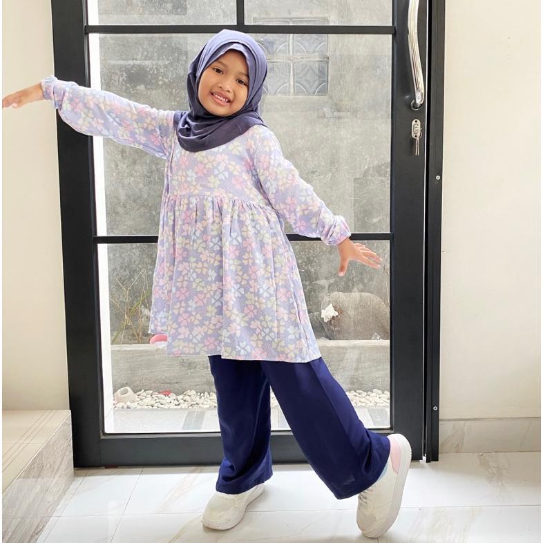 ORIGINAL Arumi one set (tanpa jilbab) setelan tunik anak_gamis anak 2026