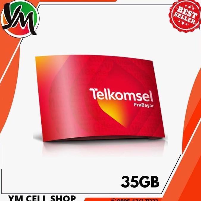 KARTU PERDANA KUOTA SIMPATI 35GB 30 HARI