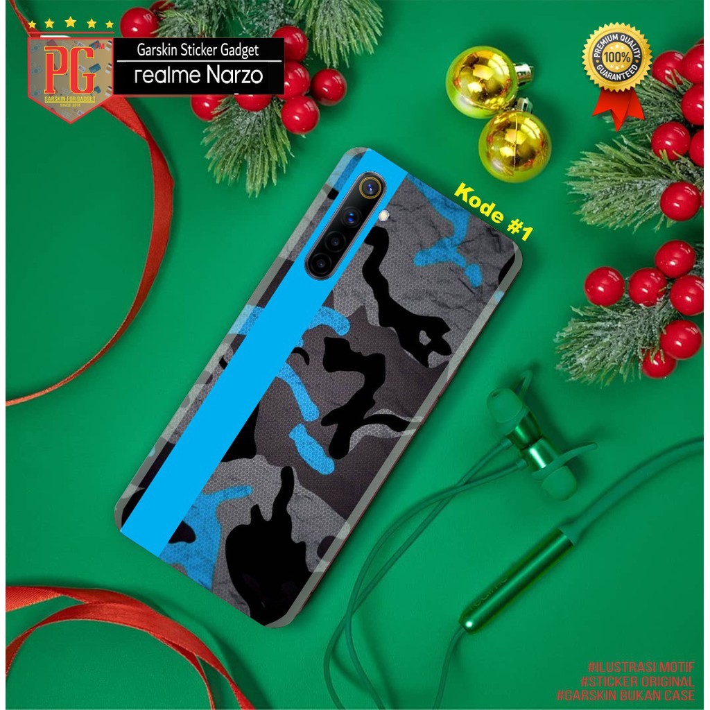 Garskin Case Realme 6 Custom Bisa COD 2Pcs