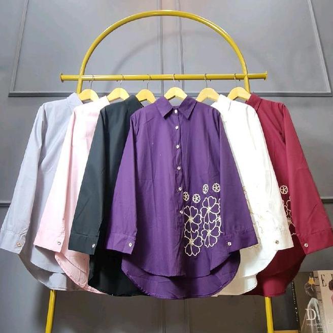 Mouza Blouse Bordir Mouza Jumbo