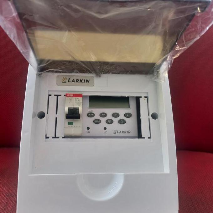 Panel Lampu Otomatis Timer Digital