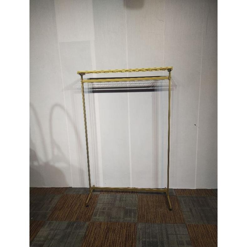 Grosir Stanhanger ( Mantul) Gawang Baju Rak Atas Ram | Display Gawang Baju | Display Baju Gold | Gaw