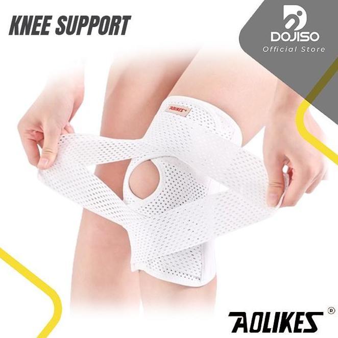 Knee Support Aolikes Knee Support Aolikes Running Badminton Deker Pelindung Penyangga
