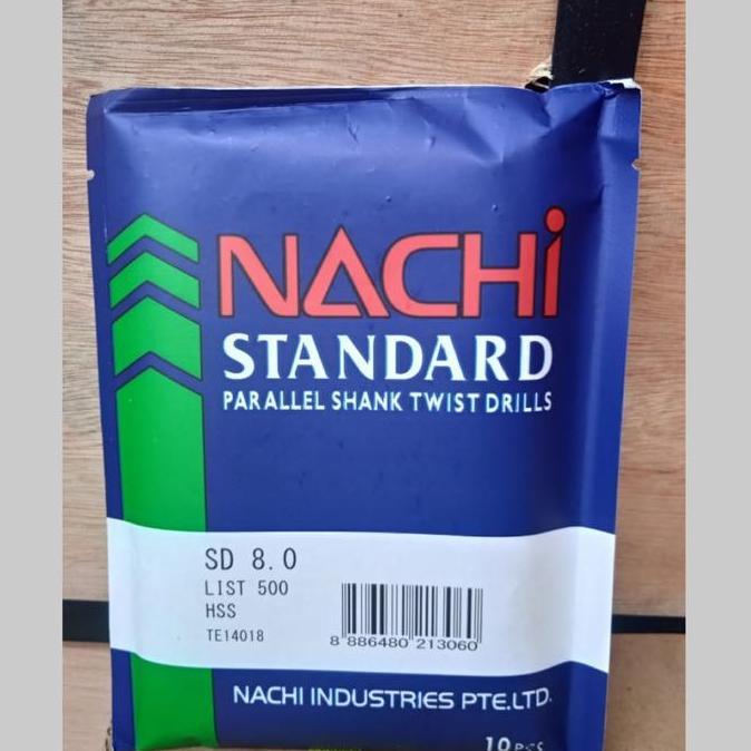 """] Mata Bor Besi 10 mm NACHI / Mata Bor Besi Nachi 10mm original