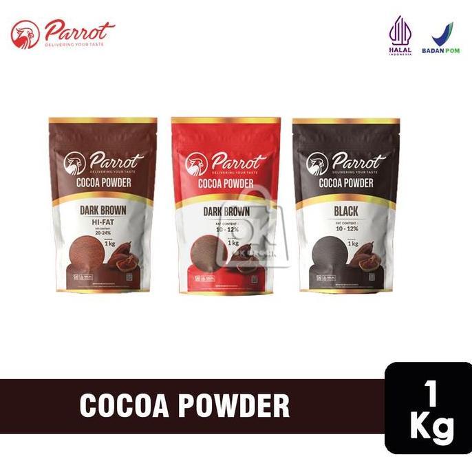 Coklat Bubuk Parrot / Parrot Cocoa Powder ( 1kg )