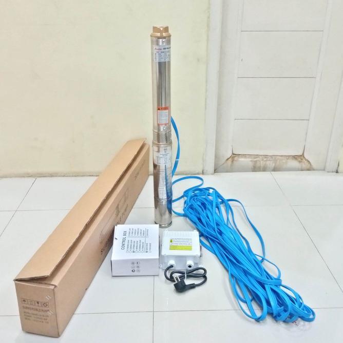 Pompa Air Satelit Submersible Pump 3"Inch 0,5Hp Bonchi Sibel Pompa Air Sumur Bor+Bonus Kabel 30Meter